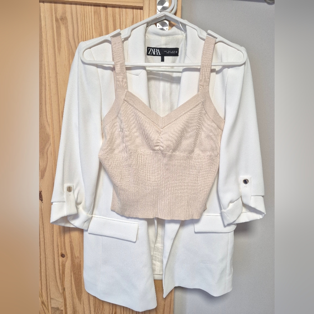 NWOT Cream Tank Top